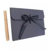 24x18x0.7cm/24x18x1.3cm Ribbon Kraft Paper Envelope Bag Handkerchief Silk Scarf Packing Boxes Envelope Gift Box