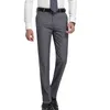 mariage de pantalons gris mince