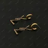 Fashion Designer Earrings For Women Jewelry Gold Letter Hoop Earring Womens Designers Stud Diamond Earrings Wedding Ear Studs Pendants New