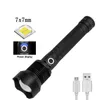 rechargeable led tactical flashlight