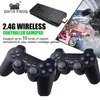 Video Oyun Konsolları 4 K TV Oynatıcı Sopa Konsolu HD Out ile 2.4g Kablosuz Gamepad Mini Aile Retro El Oyun Pedi