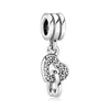 Pendentif couronne de renard Moom Love pour femmes, perles adaptées aux breloques Pandora originales, couleur argent, bijoux pour femmes, nouvelle collection