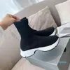 Designer botas elásticas meias sapatos mulheres verão fino salto alto esportes casuais casal sapato respirável soled grossa malha