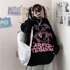 Kosahiki Japanse Cartoon Jumper Vrouwen Sweaters Harajuku Streetwear Lente Pullovers Losse Mode Casual Jerseys Mujer 210805