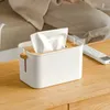 Creative Paper Handdoek Houders Gemakkelijk-To-Paper Desktop Tissue Box Groothandel Huishoudelijke Woonkamer Bamboe Kleine Lifting Extractie