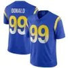 9 Maglia Matthew Stafford Uomo donna gioventù 3 Odell Beckham Jr. 40 Von Miller 99 Aaron Donald 2 Robert Woods 5 Jalen Ramsey 10 Cooper Kupp Maglie da calcio Cuciture reali