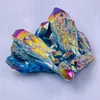 Decoratieve objecten beeldjes Angel Aura Titanium Quartz Crystal Specimen Mineralen Reiki Healing Chakra