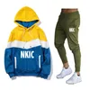 2022 Men's Brand Tracksuit Hoodies Printing training basketball Sweatshirt Men Hooded Clothes Hoodies Women Two Piece Set S-3XL