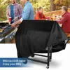 Werkzeuge Zubehör BBQ Abdeckung Outdoor Staub Wasserdicht Heavy Duty Charbroil Grill Regen Schutz Grill Runde #36