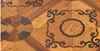 African Kosso Parquet Flooring ingegnerizzato in legno massello in PVC mobili per la casa decorazione della casa Medaglione della casa Medaglione Inlay Border Border Decalcomania Decalcomania Art