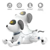 電子ペットRC動物プログラム可能なロボット犬の声のリモコンのおもちゃの子犬の音楽の歌子供の誕生日の贈り物