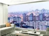 Fonds d'écran Mural personnalisé 3D Po Papier peint Urban HD Architecture Pographie Salon pour murs en Rolls Accueil Décor