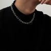 Correntes Shixin Hiphop U Shap Link Chain Colar para Homens Mulheres Punk Ouro Prata Cor Gargantilha Colares Colar no Pescoço 2021 Jewelry274U