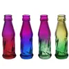 Sortie d'usine bouteille de Soda narguilé Portable Mini couleur tuyaux de narguilé tuyau en verre
