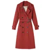 Women039S Trench Coats Windbreaker Middle 2021 Spring Edgearment Fashion Over Coat Coat 9368702