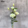 Fiori nuziali Meldel Bouquet fai da te Fiore artificiale Seta Lisianthus Decorazione della tavola per feste domestiche Disposizione di rose finte9076224