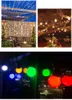 10 Lampadine 20 Lampadine Solar String Lamp G50 5m 10m Colorato Bianco Caldo Impermeabile Esterno Decorato Giardino Natale