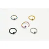 50pcs 20g Surgical Steel Twist Eyebrow/ Nose/Ear/ Lip/labret Ring,BCR Body Piercing Earring tragus Diath ring