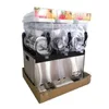 Dondurma Yapımı Makinesi 3 Namlu Slush Puppy Şurubu Satılık Kiralama Granita Slushie Vendes