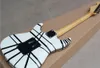 Floyd Rose Maple Fingerboard 22 Frets elektrische gitaar met zwarte hardware, kan worden aangepast