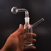 6 Zoll Mini Glasbecher Bong Wasserpfeifen Bongs Dab Rigs Bubbler Handpfeife Heady mit Öltopf Auf Lager Schneller Versand am günstigsten