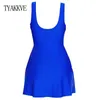 Mulheres Plus Size Swimwear Tanki Vestido Grandes Swimdress Swimdress Swimsuits Push Up Soild Skirt Beach Ternos 210712