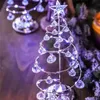 Holiday Night Light Christmas Decorations Tree Lights Girls Heart Web Celebrity Room dekorerade med små ljus