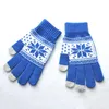 Gants sans doigts 2021 hommes/femmes Stretch tricot poignet doigt complet unisexe mitaines chaud hiver écran tactile neige Luvas cadeaux de noël