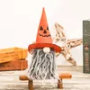 Halloween décoration poupée sans visage citrouille chauve-souris gnome enfants jouet cadeau horreur vacances accessoires table ornements w-00916