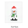 Engraçado Wind Up Toy Santa Claus Elk Snowman Brinquedos Feliz Natal Crianças Presentes 12 estilos W-01141