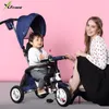 Neue Marke Kind Dreirad Hohe qualität drehsitz kind Klapp Trolley fahrrad baby buggy kinderwagen BMX Baby Auto Fahrrad