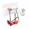 20st Pe Cherry Fruit Artificial Plants Diy Gifts Box Christmal Decorations For Home Scrapbooking Decorative Flowers Jllicu