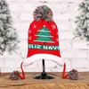 Regalo de Navidad para niños, gorros cálidos de invierno para bebés, gorros con pompón para niños, gorro de frijol tejido de Navidad para niños