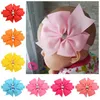 11 cm Moda Kırlangıç ​​Grogren Kurdele Ilmek Toddler Elastik Kafa DIY Bebek Headwear Giyim Dekorasyon 20 Renkler