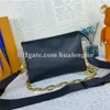 Высококачественная рекламная женская сумочка сумки цепь на молнии кожа кожа плечо мессенджерное сцепление мода мода Lady294s