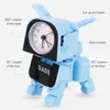 QMJHVX Deformed Puppy Wake Up Clock Children's Alarm Lovely Cartoon Table Home reloj despertador 211112