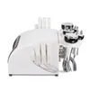 6 I 1 40K Ultraljudskavitation RF Slantmaskin Vakuum Pressoterapi Radiofrekvens 8 Kuddar Laser Lipo Spa Beauty Equipment