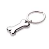 10 pièces/lot 2021 mignon chien os porte-clés mode alliage breloques pendentif pour animaux de compagnie étiquettes porte-clés porte-anneau pour hommes femmes cadeau voiture porte-clés bijoux