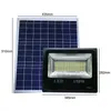 200W Solar Flood Light Double Color Solar Power LED Flood Light Garden Path Street Spotlight Vattentät Lampa Fjärrkontroll