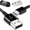 Snelle Type c USB-kabel 1,2 m 4ft voor Samsung Note 20 Note 8 S8 S9 S10 S21 Type C Apparaat Snel opladen Opladen Sync Datakabel Mobiele telefoonkabels