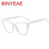 Zonnebril Oversized Wit Kat Eye Reading Bril Dames voor Hyperopia Vision Transparant Clear Lens Presbyopia Oculos de Grau