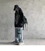 gotiska tjocka hoodies kvinnor kläder drake tryck tröjor hip hop kvinnliga hoodie streetwear punk djävul tryck vår lös 201203