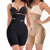 Drop Waist Trainer Kvinnor Plus Storlek Shapewear Tummy Slimming Underkläder Shaperbutt Lifter Hög midja Control Panties 210708