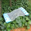 Uppblåsbar flytande vatten hängmatta solstol Simpool Uppblåsbara luftmadrasser Sommar enstaka person flytande sängbäddsoffa för utomhus lekleksaker ins