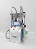 Cryolipolysy Cryotherapy Lipolerer Kavitation RF-enhet Frysning Slimming Machine Shape Cryo Vakuum Viktminskning Utrustning