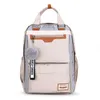 Klasyczny plecak Nylon Satchel Women Duża 15.6 Cal Laptop Moda Torba szkolna dla nastoletniej dziewczyny 211215