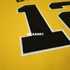 빈티지 21ss # 12 레스터 아이오와 Hawkeyes 대학 농구 유니폼 옐로우 모든 번호 21SS 스티치 고품질 자수 저지를 사용자 정의