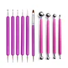 40 stks DIY Mandala Punttools Set Rock Schilderij Kit Nail Art Craft Pen Verf Stencil Sjabloon Benodigdheden