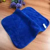 Polyester Coral Fleece Scouring Pad Double Sided Absorbent Cleaning Rag Kitchen Thickened Quick Dry Dish Towels Wash Towels T9I001158