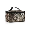 Gilding PU Cosmetic Fags Classic Handle Makeup Case Glittler Leopard Bagy Bag Bag Bag Bag Bag Based Dom1061773